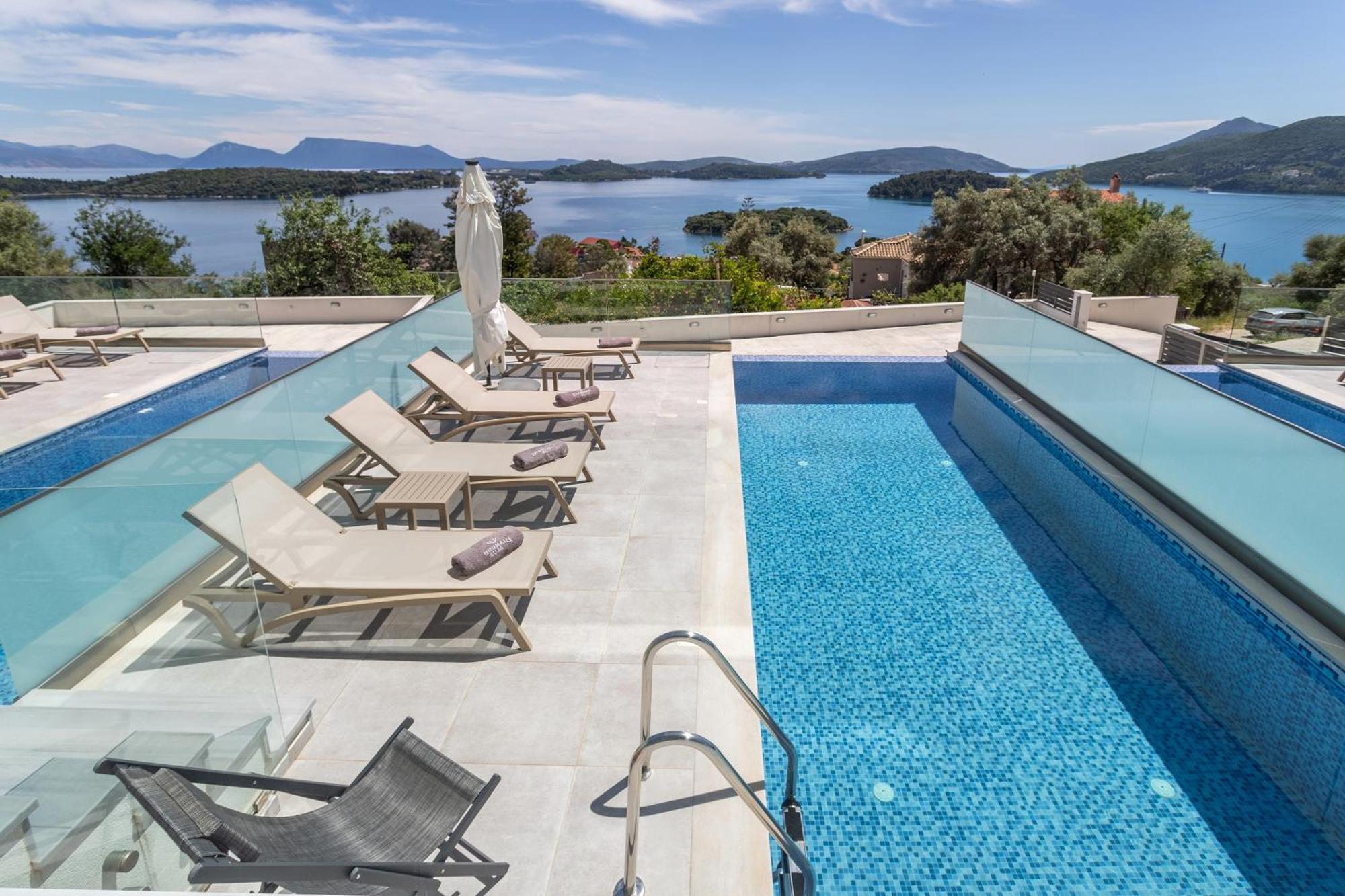Diamond Blue Villas Lefkada Nydri  Dış mekan fotoğraf