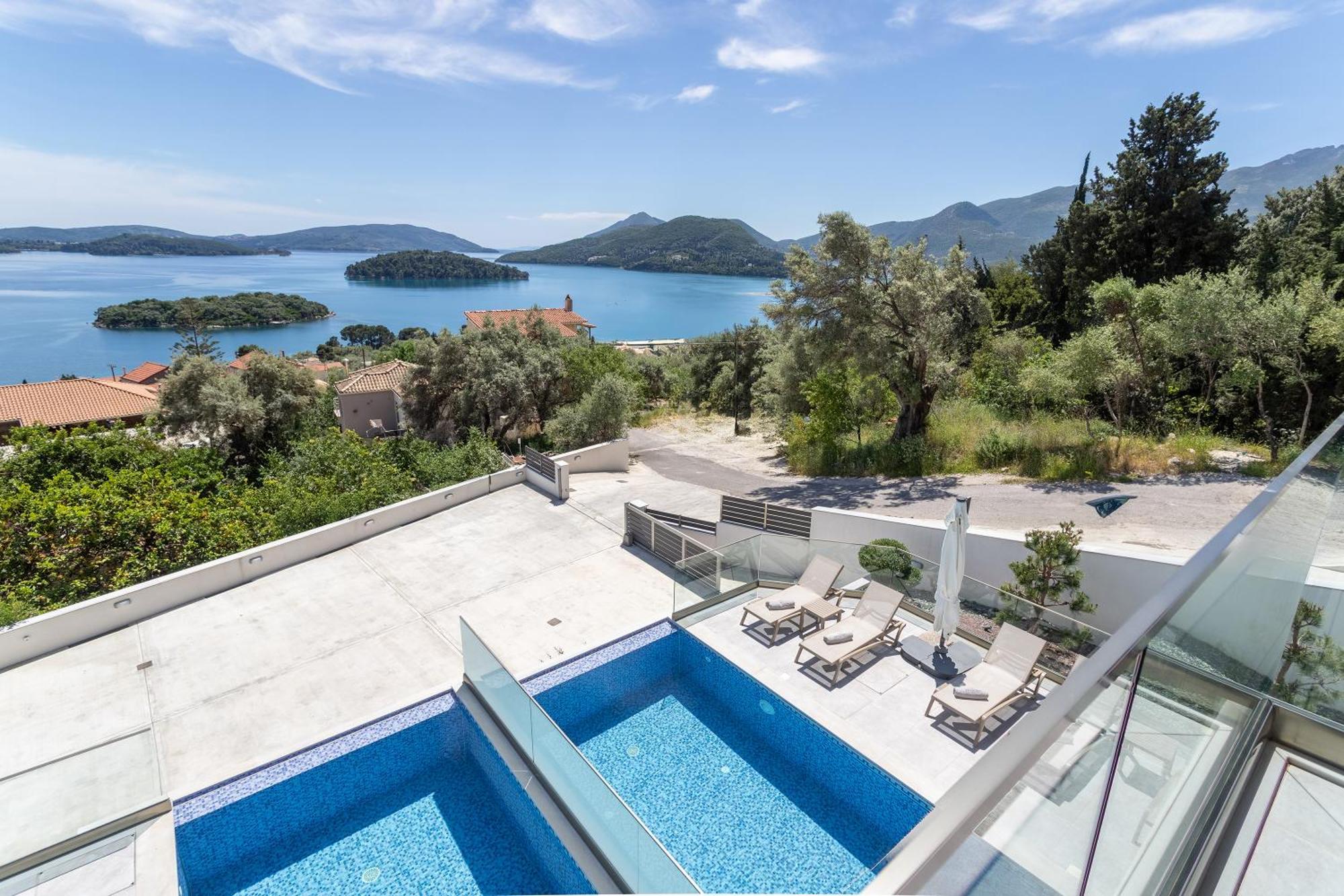 Diamond Blue Villas Lefkada Nydri  Dış mekan fotoğraf